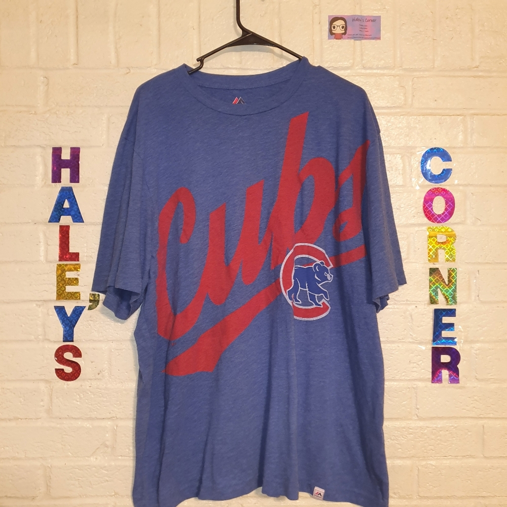 Majestic Unisex 2X Cubs Shirt, super soft!